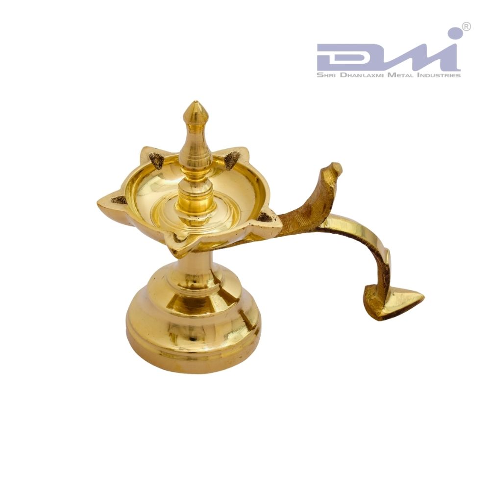 Brass Panchaarti Diya Brass Panchaarti Diya