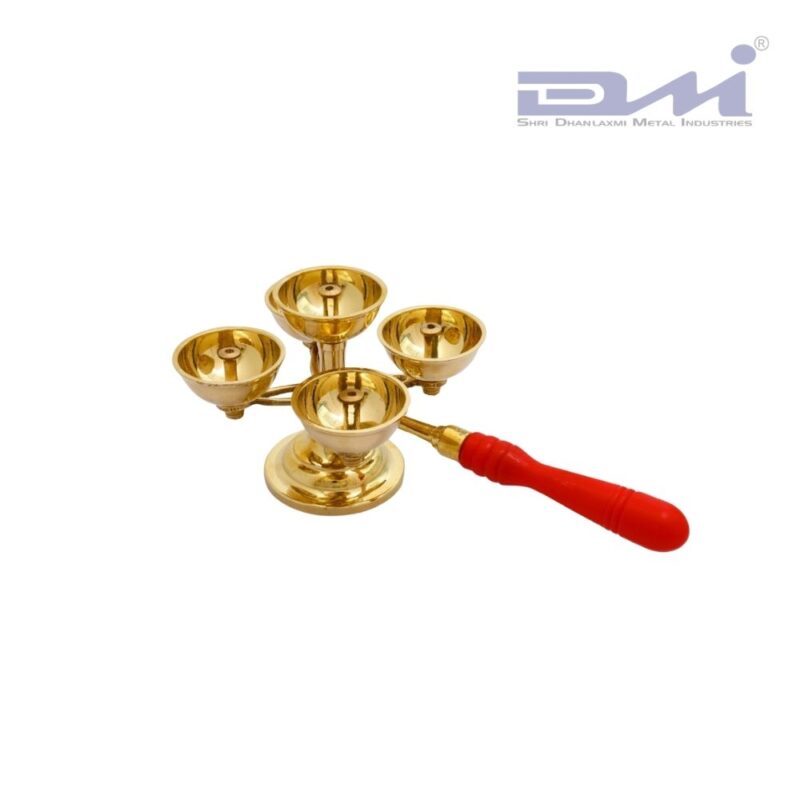 5-Faced Brass Divaj