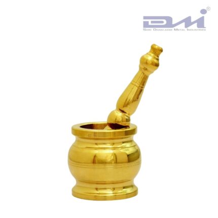 Brass Mortar and Pestle