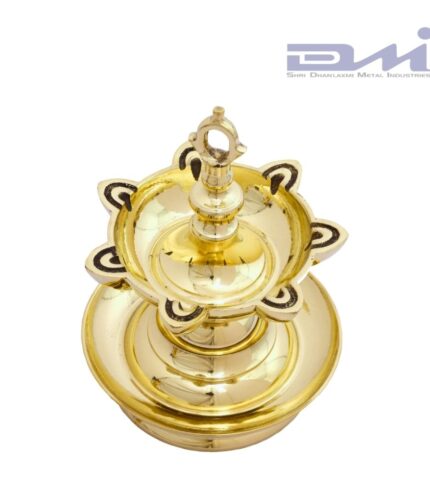 7-Faced Brass Goa Lamandeep
