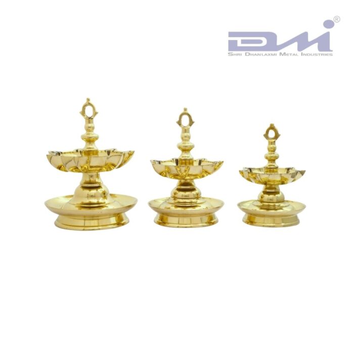 7-Faced Brass Goa Lamandeep