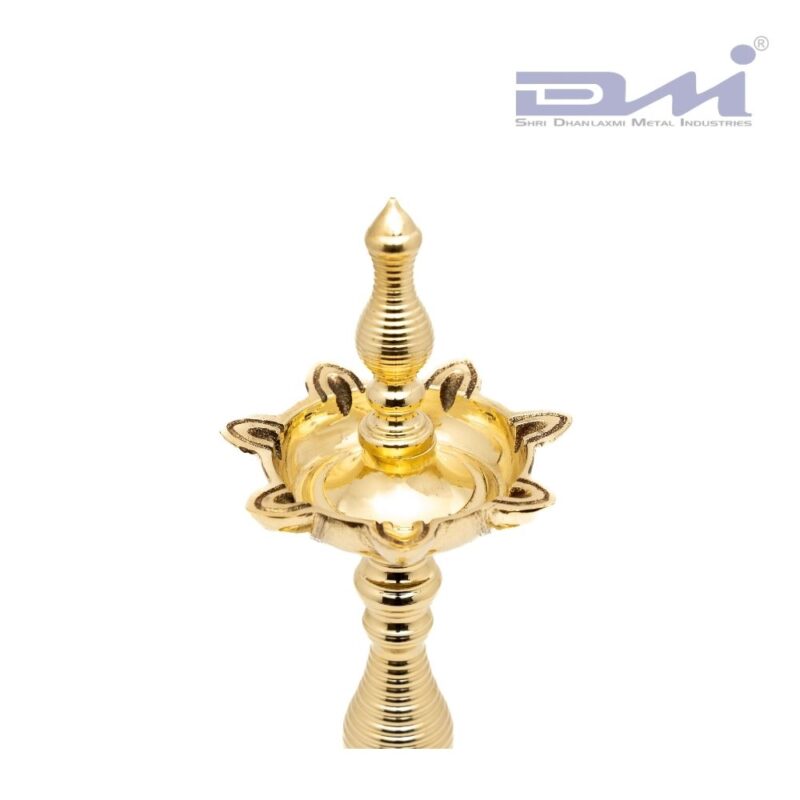 7-Faced Brass Samai Kalas Pattern