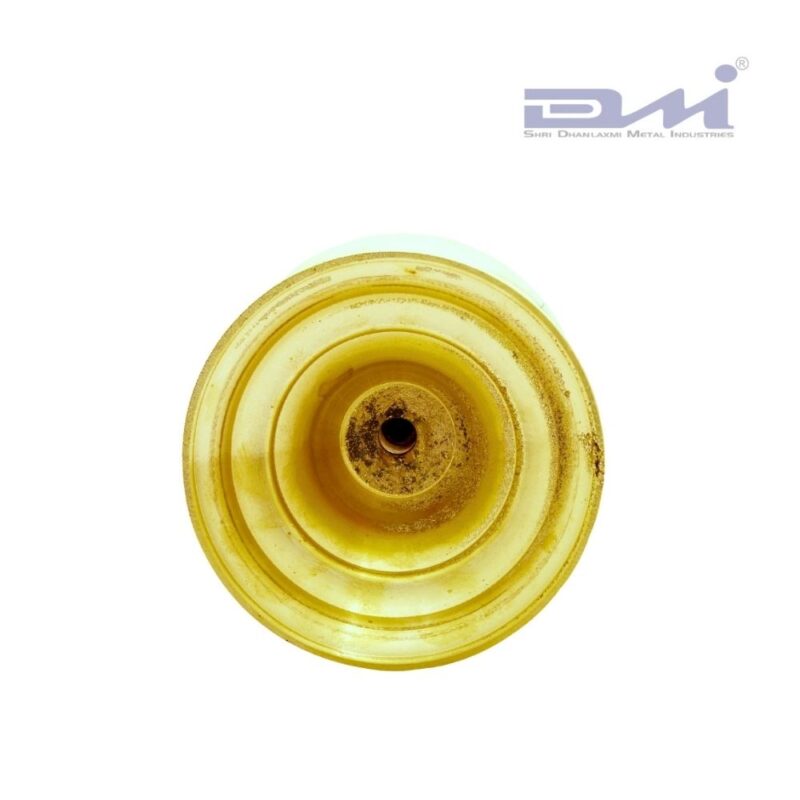 Two-Faced Brass Diya with Stand