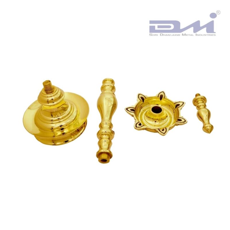 7-Faced Brass Samai Kalas Design