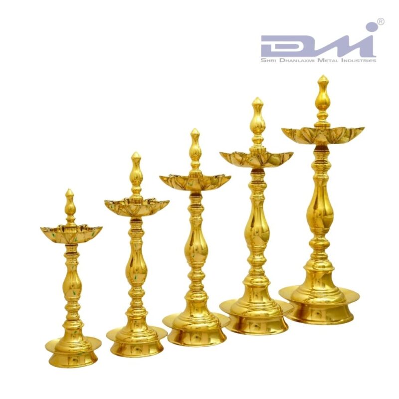7-Faced Brass Samai Kalas Design