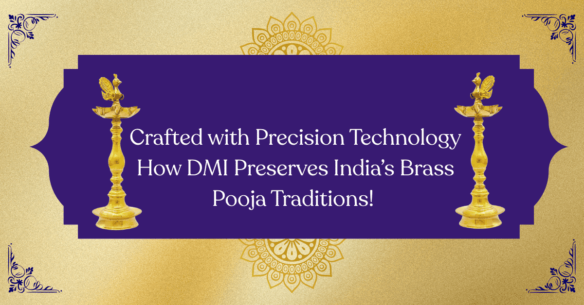 Why Brass Is Sacred in Indian Pooja Traditions – Purity, Positivity & Purpose