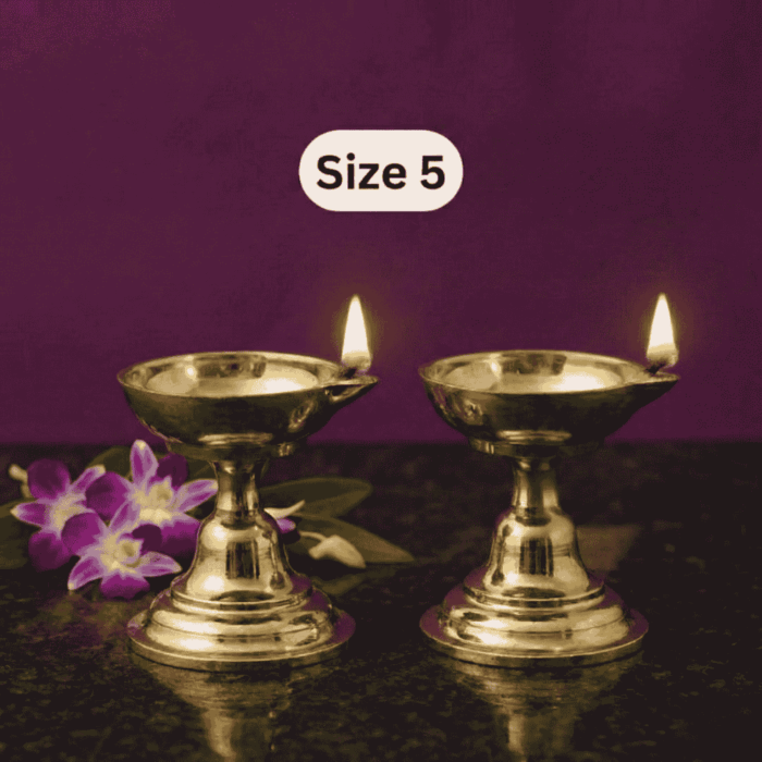 Dasara Panti Single Face with Stand (200gm) - Pair Size No.5
