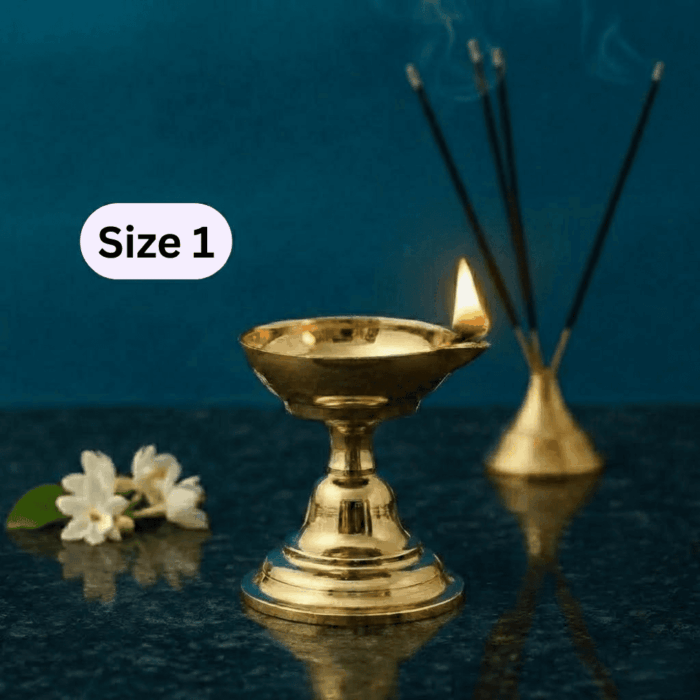 Dasara Panti Single Face with Stand (5.5 Inches, 300ml Oil Capacity) Size No.1