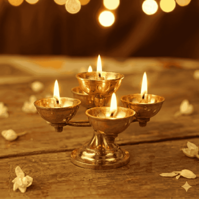 DMI’s 5-Faced Brass Panchadeep