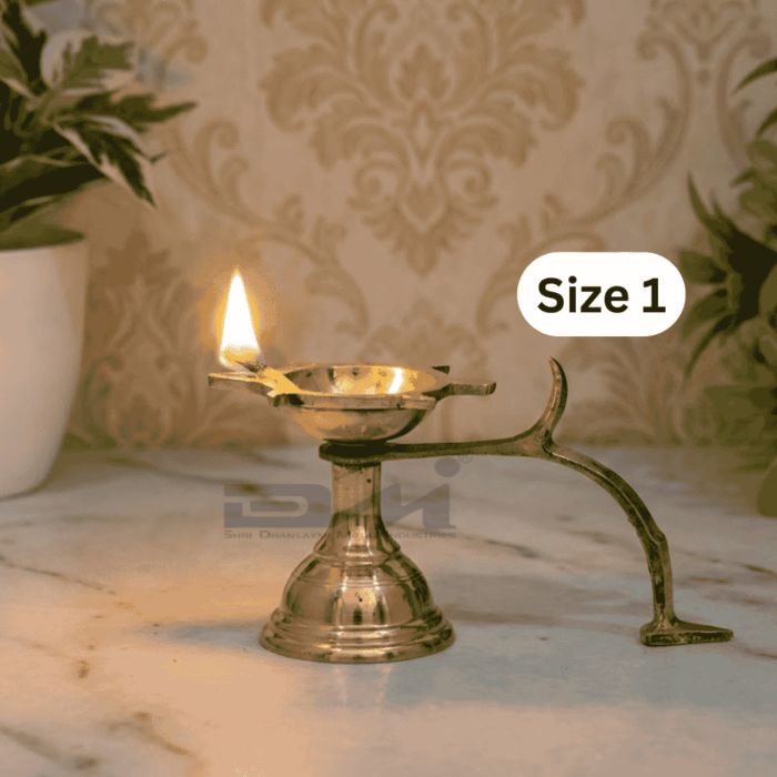 DMI's Brass Goa Ekarti (3 Inches, 280gm) Size No.1