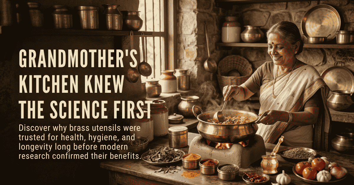 Why Our Grandmothers Only Used Brass Utensils – The Science Will Surprise You
