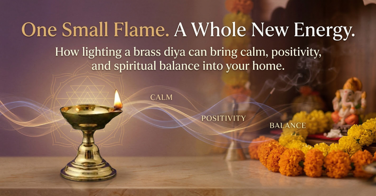 How One Brass Diya Can Change the Energy of Your Home