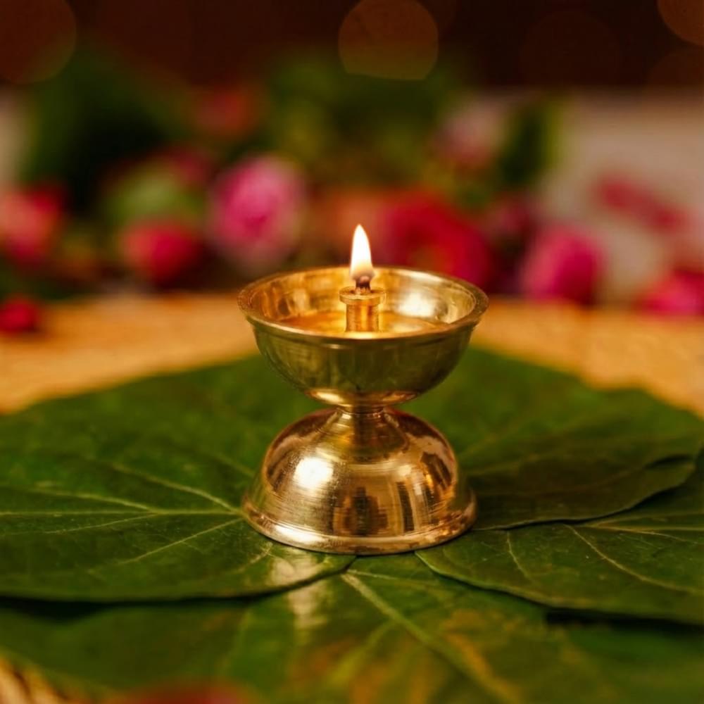 DMI's Traditional Niranjan Brass Diya